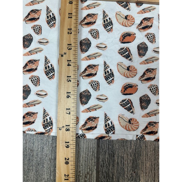 Kate Quinn Girls Size 9-10Y Seashell Print Short Sleeve T-Shirt White‎ - Picture 7 of 9